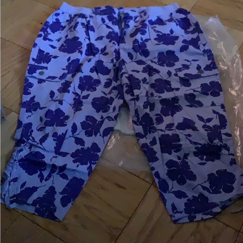 Woman within capris 18w